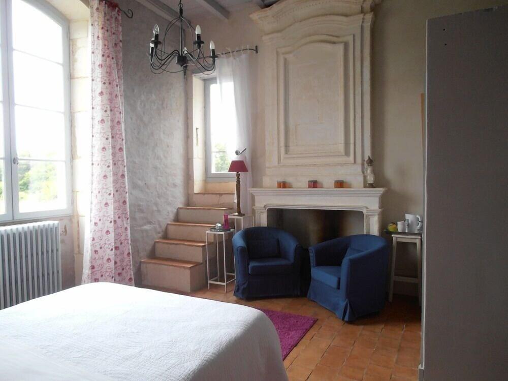 Chambres D'Hotes Logis De L'Astree Saint-Bris-des-Bois Экстерьер фото